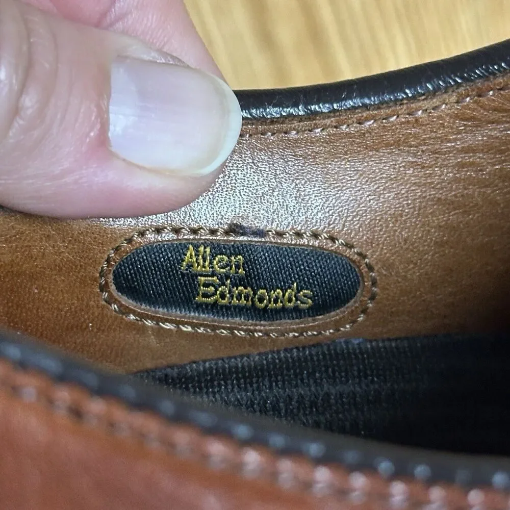 Allen Edmonds LaSalle Shoes Men’s Size 11.5‎ Leather Chili Split Toe